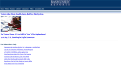 Desktop Screenshot of m.rasmussenreports.com